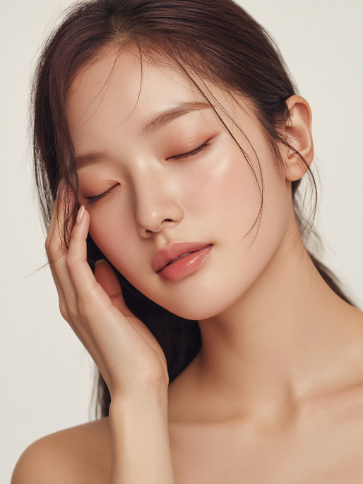 자연스러운 얼굴 라인